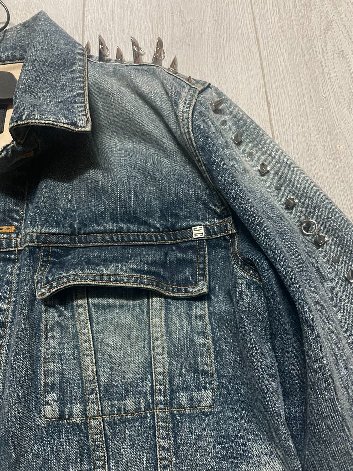 Givenchy Studded Denim Jacket