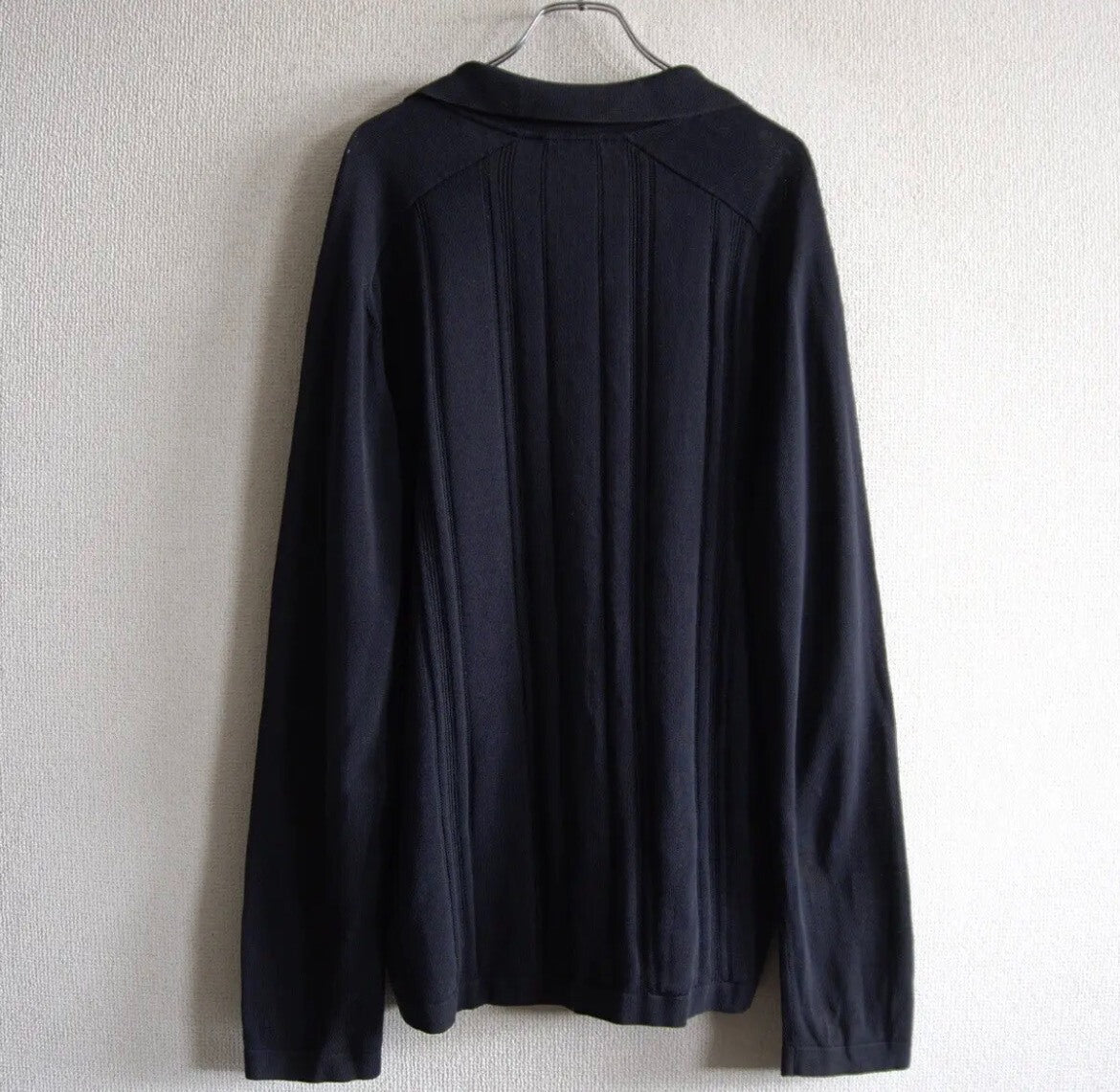 HERMES 1980s Long Sleeve Polo Shirt
