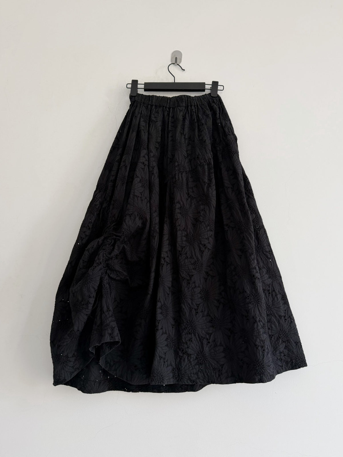 Comme Des Garcons Rei Kawakubo main line openwork crochet skirt