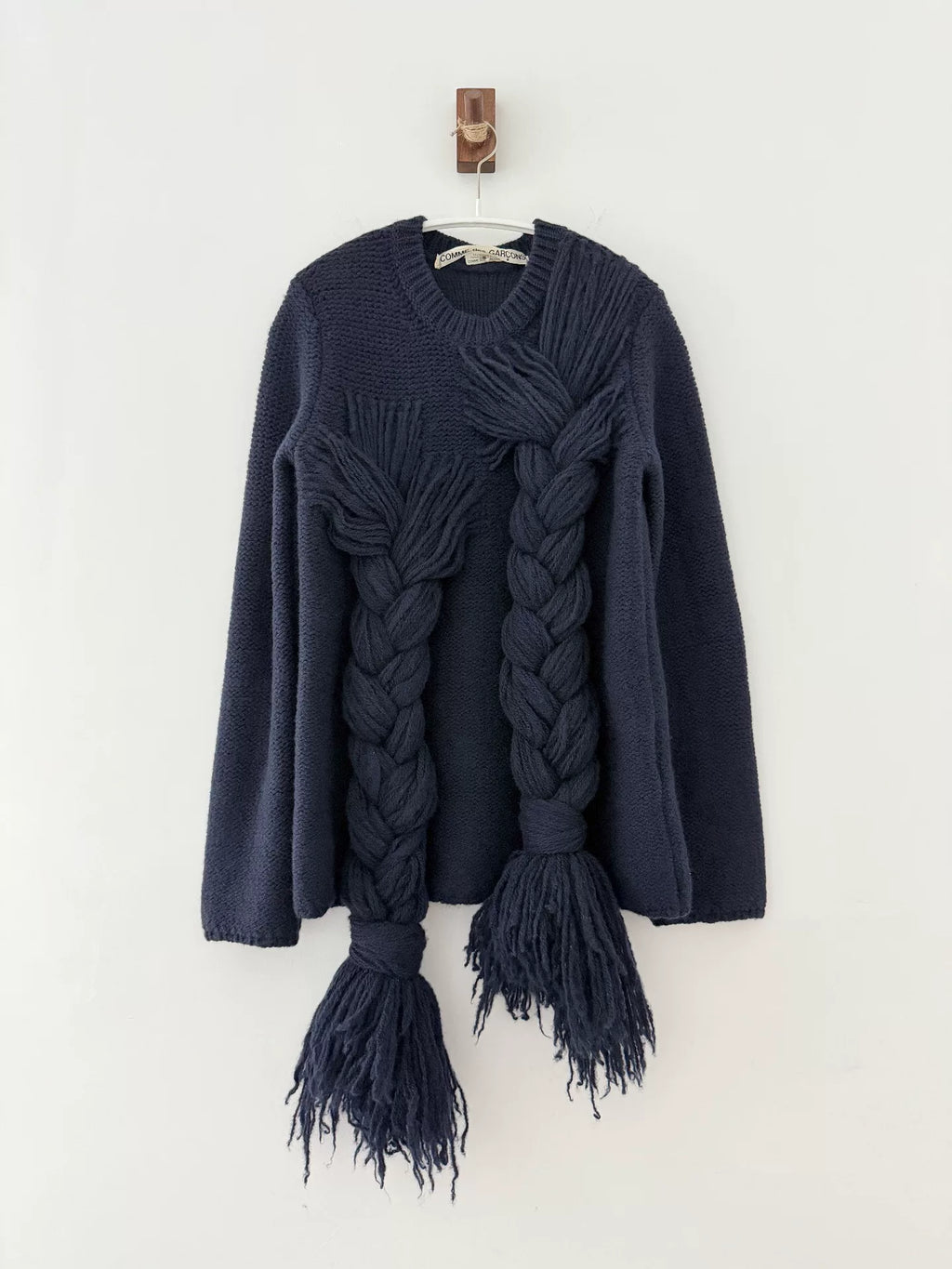 Comme Des Garcons 14AW Braided Knit Sweater - Devines
