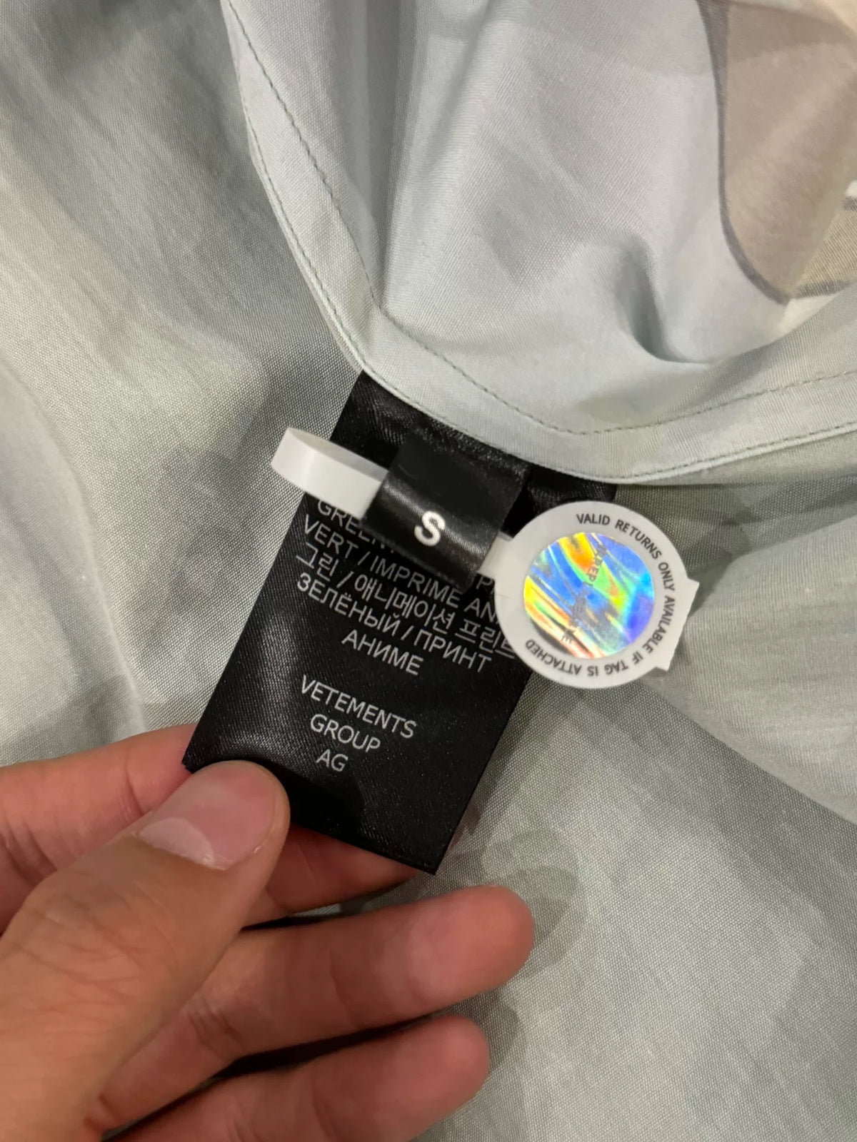 Vetements Comic Shirt