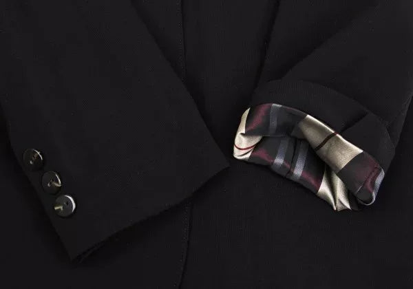 Jean Paul Gaultier Back Cut-Out Tie Wool Jacket