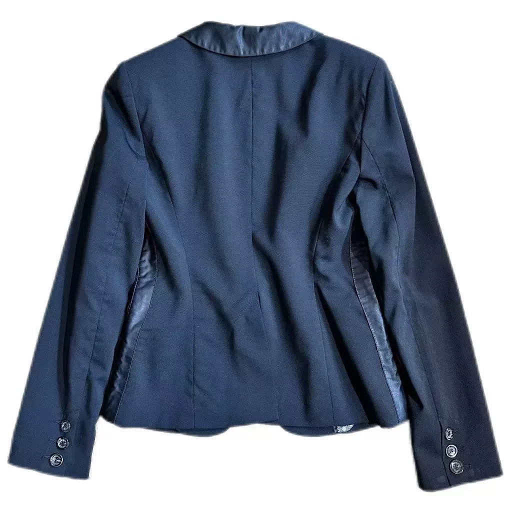 Alexander McQueen 96SS Shawl-Collar Waisted Suit Jacket