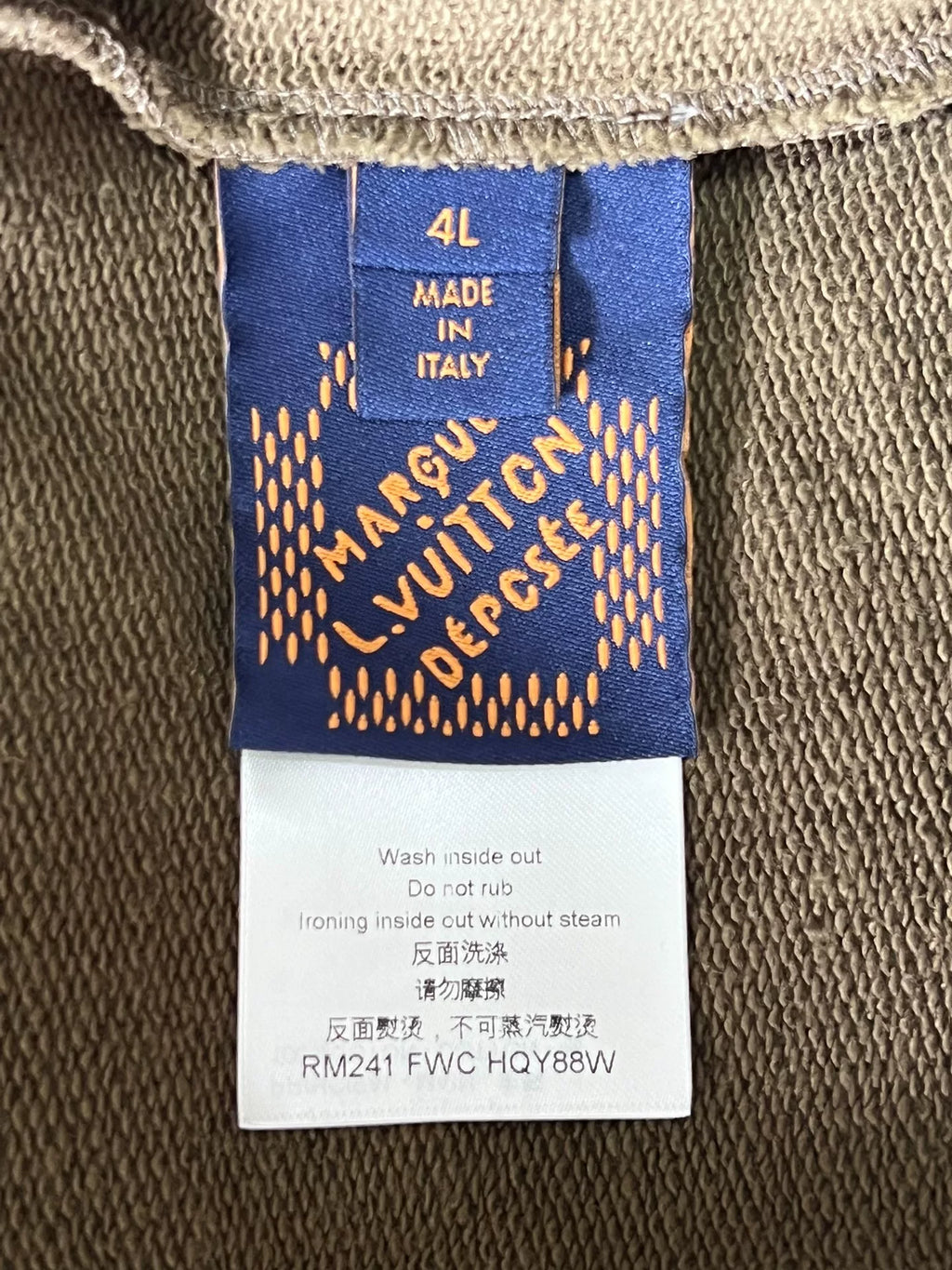 Louis Vuitton Virgil Abloh Collaboration Hoodie