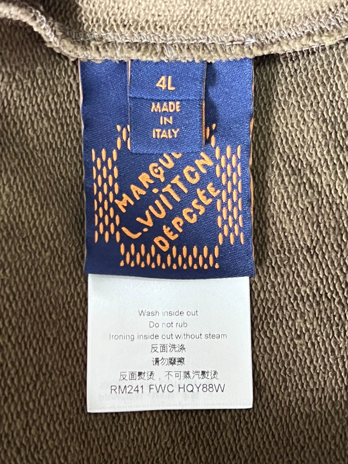 Louis Vuitton Virgil Abloh Collaboration Hoodie