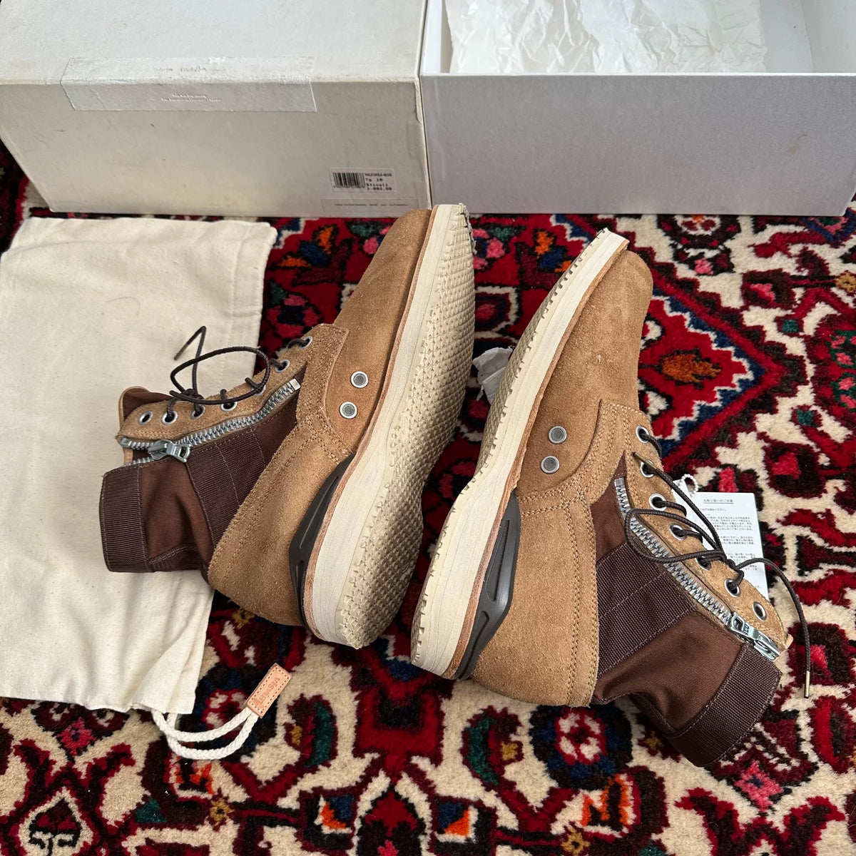 VISVIM 18SS SPOT 7-HOLE Boots