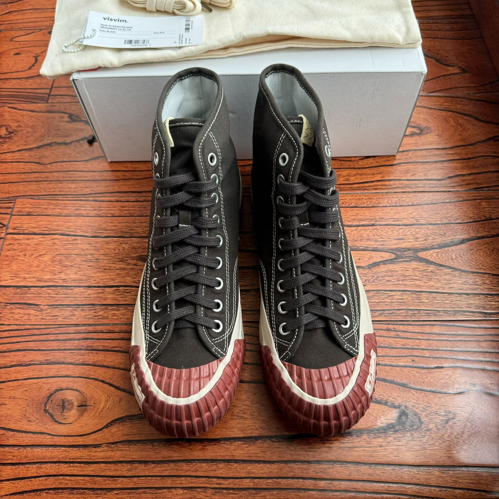 Visvim 25aw Skagway HI Alta Thin-Sole Canvas Shoes