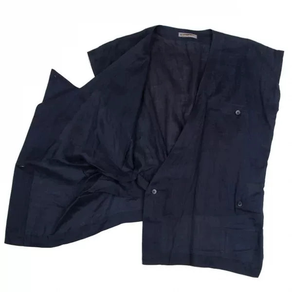 Issey Miyake Vintage Navy Top