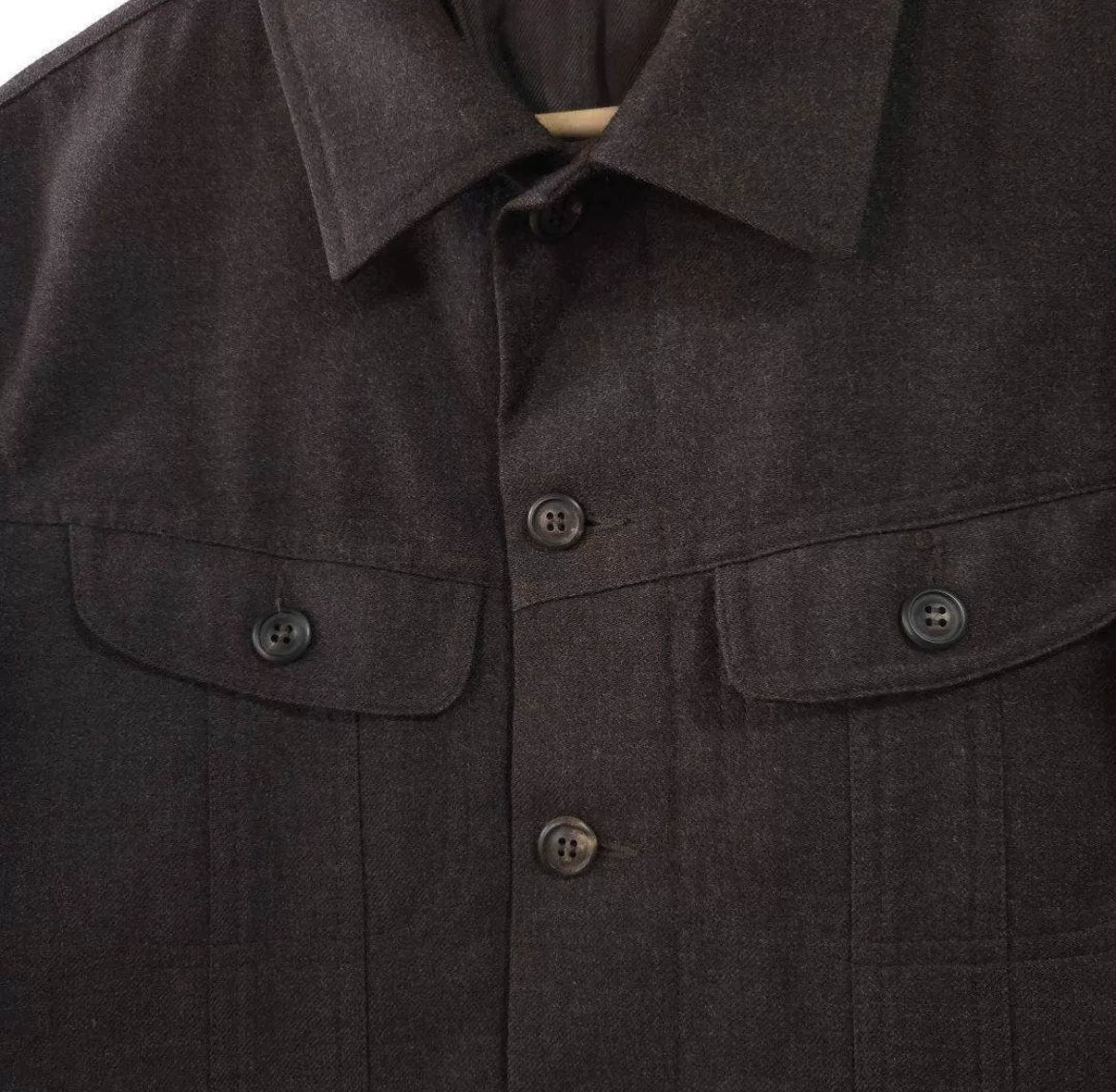 Maison Margiela AW02 Wool Flannel Truck Driver Jacket