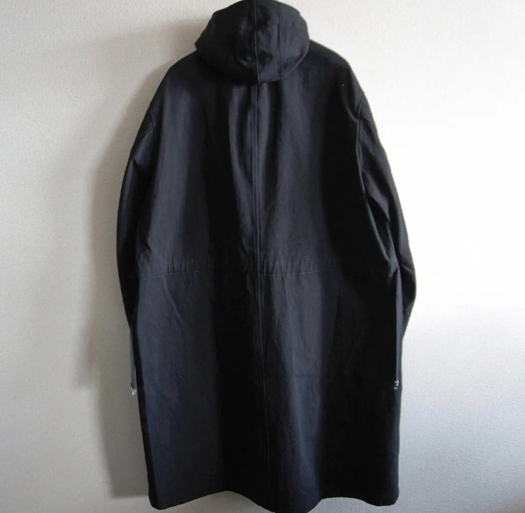 Yohji Yamamoto 1990s Hooded Zip-Up Coat
