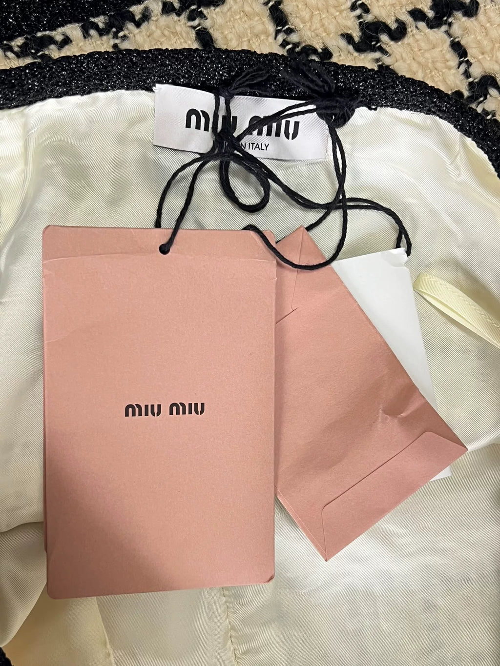 Miu Miu Plaid Skirt