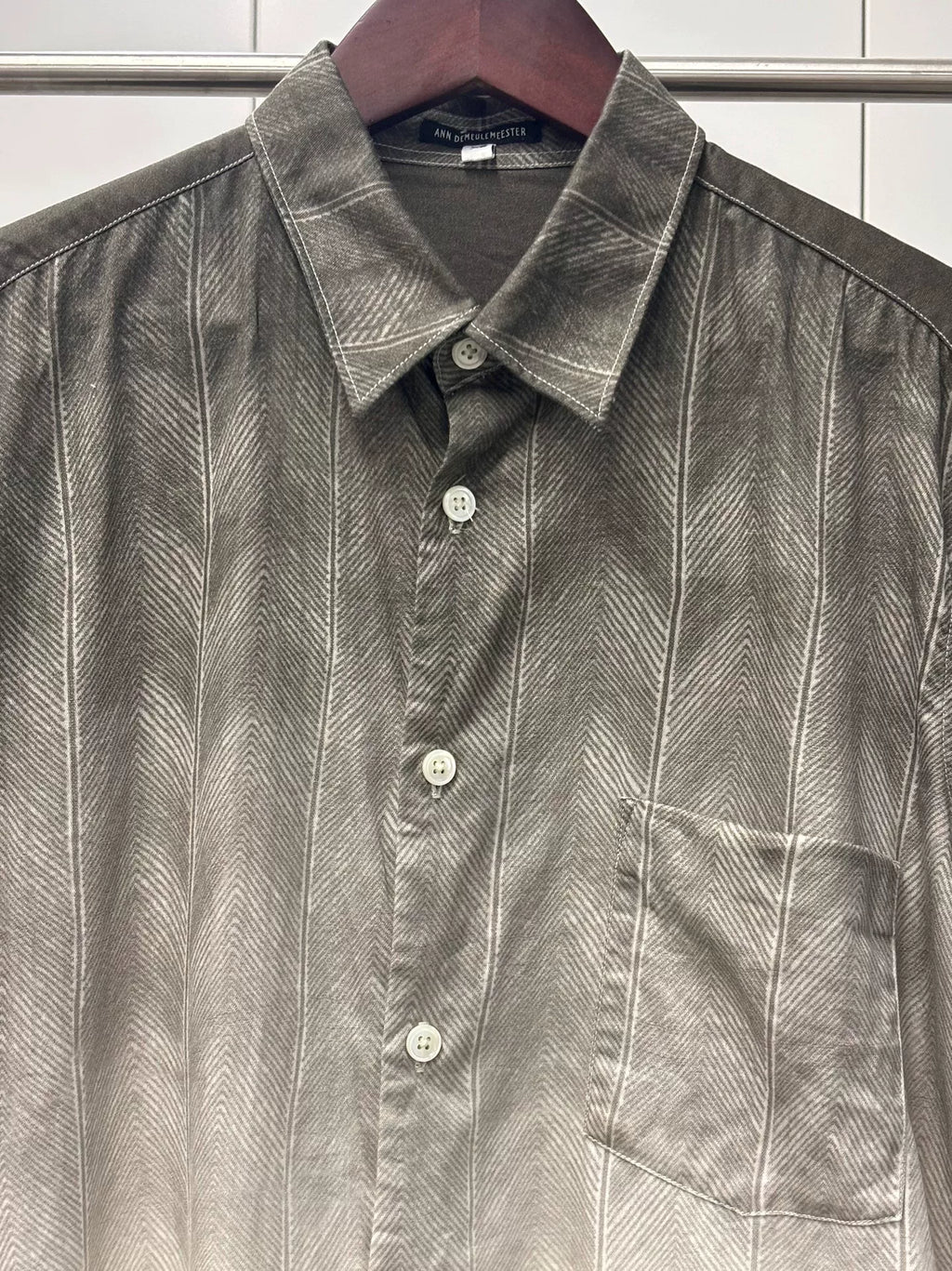 Ann Demeulemeester｜AW2012 Gradient Shirt