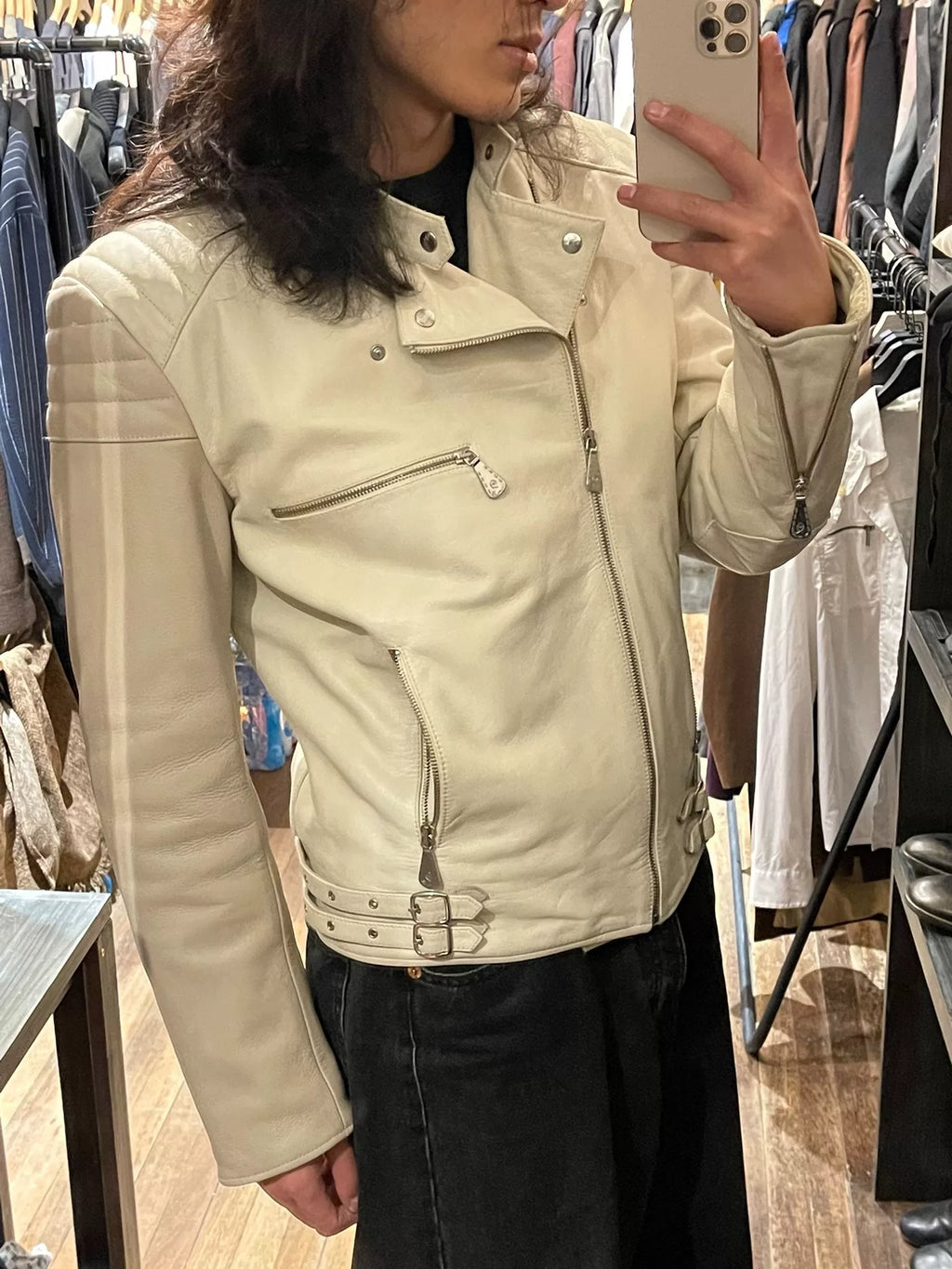 Alexander McQueen Motorcycle Leather Jacket