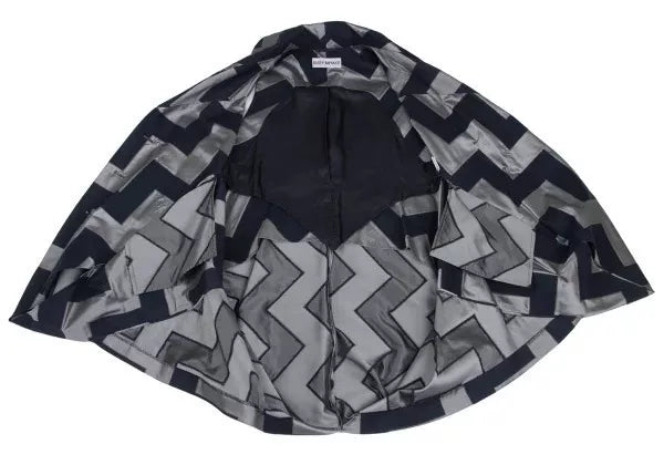 Issey Miyake Vintage Grey Geometric Vest