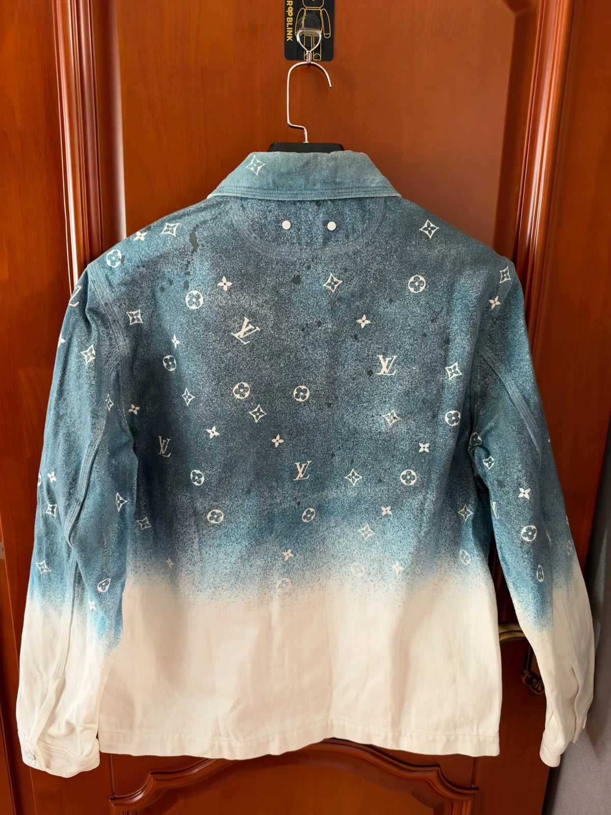 Louis Vuitton Starry Sky Ink Gradient Monogram Denim Jacket