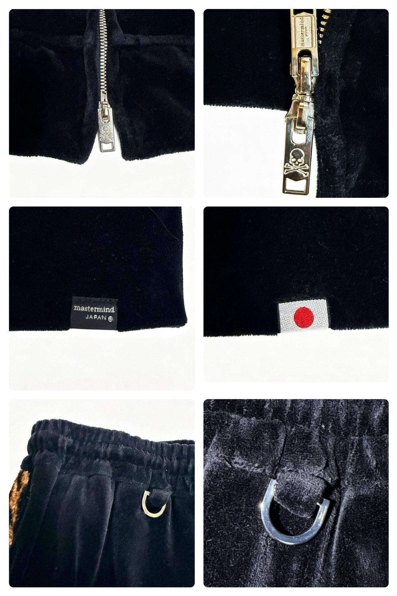 Mastermind Japan Neighborhood For Black Sense Market Velvet Hoodie