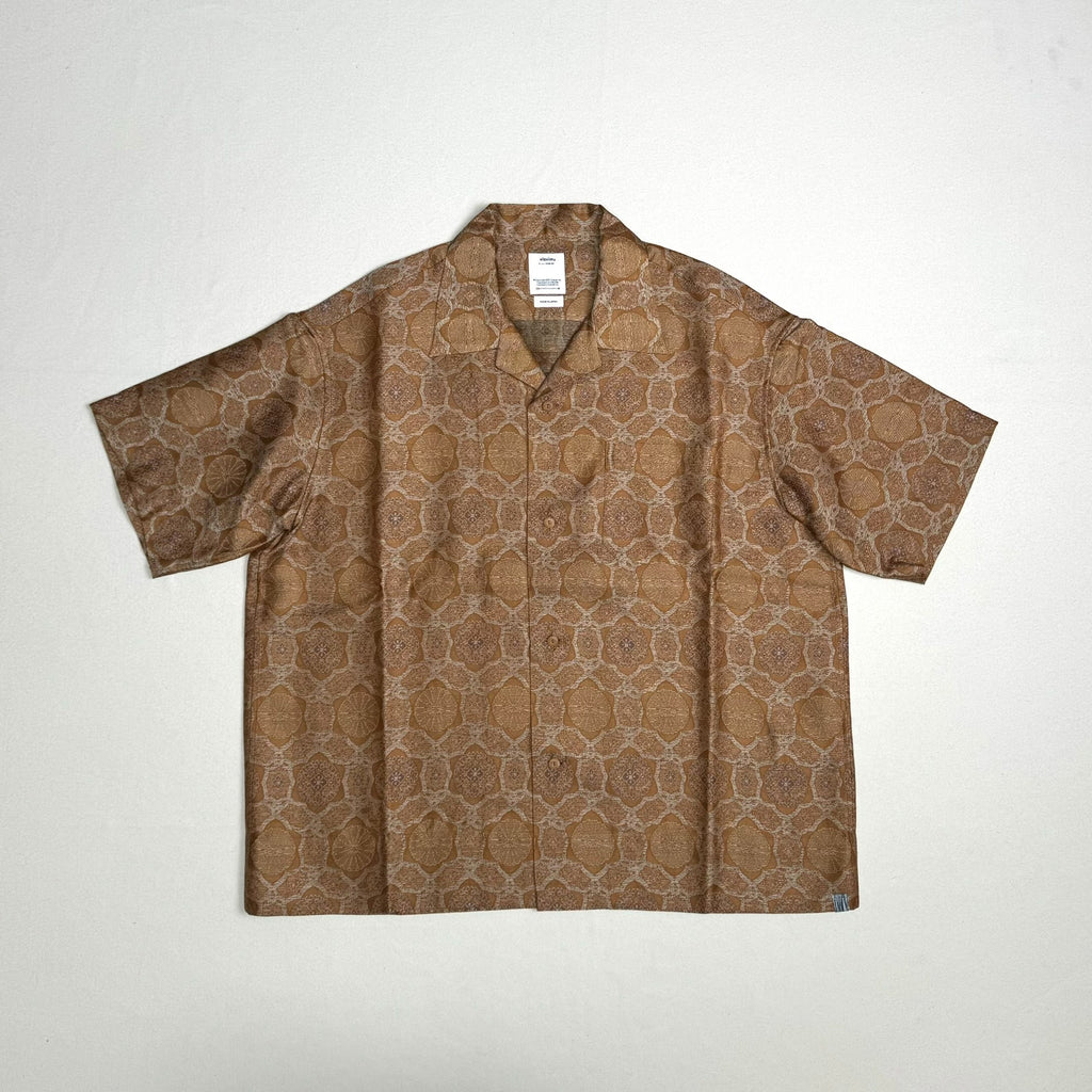 VISVIM 24aw Copa Shirt S/S Jacquard (Silk) Short-Sleeve Shirt