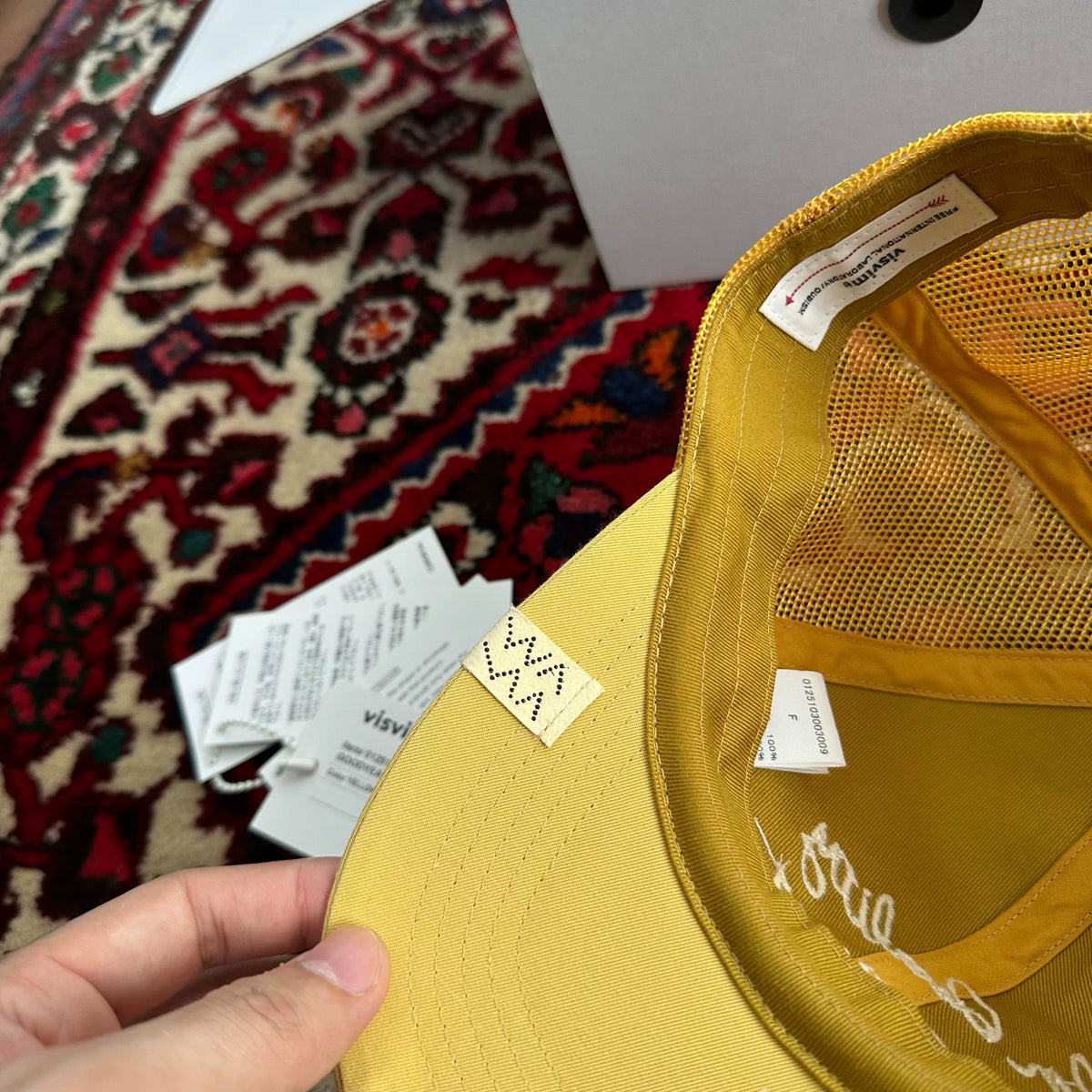 VISVIM 25SS GOODYEAR II CAP Flat Cap Baseball Cap
