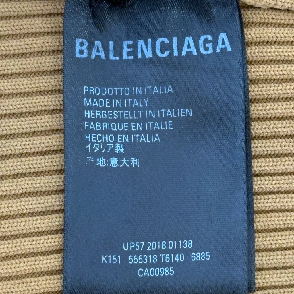 Balenciaga Bullet Knit Open-Front Jacket
