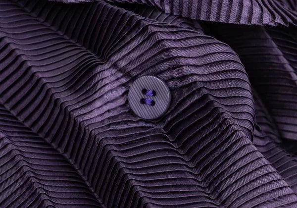 Issey Miyake Vintage Purple Pleated Top