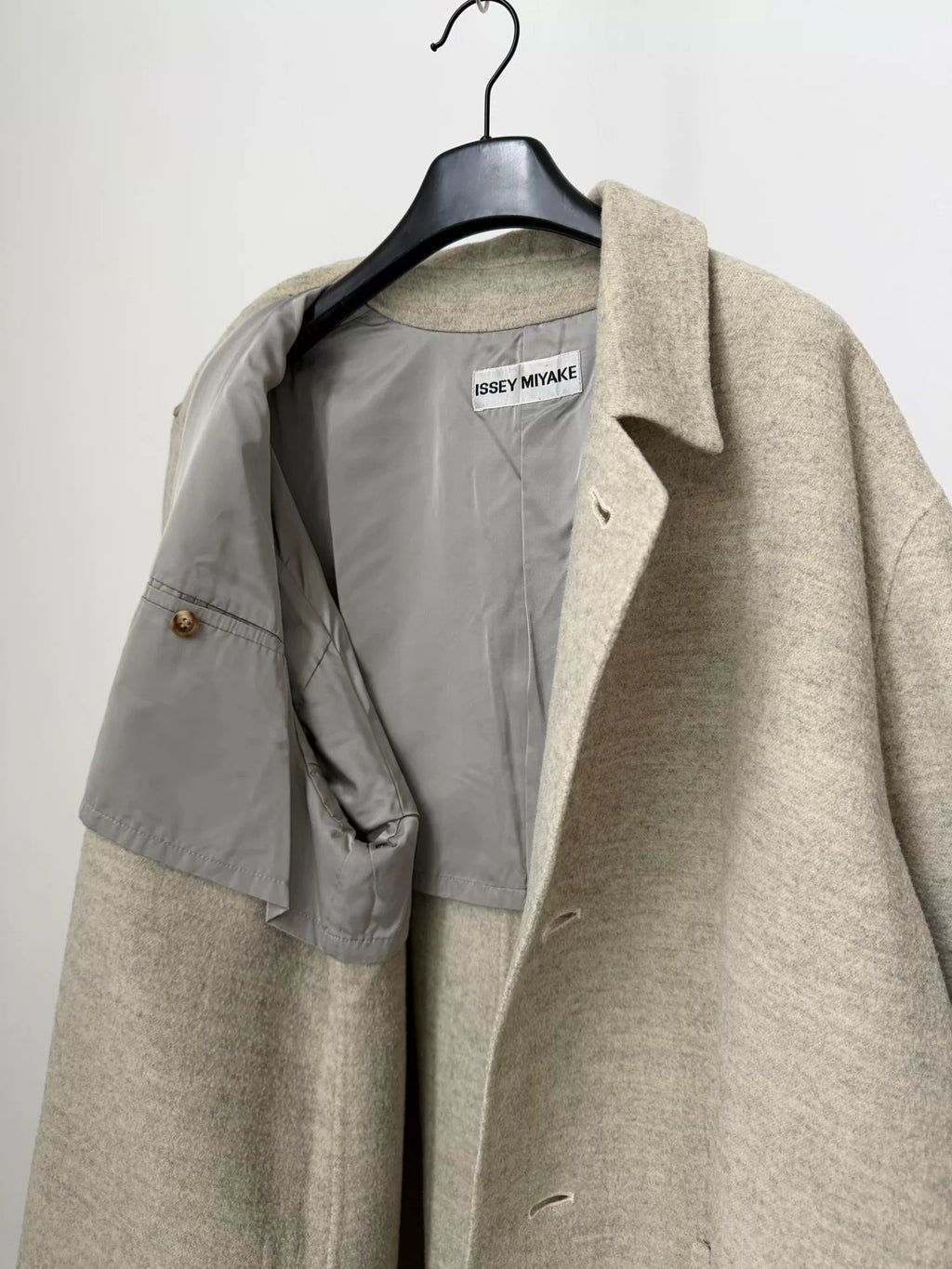 Issey Miyake Wool Coat