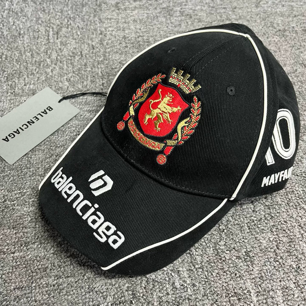 Balenciaga Black Letter Logo Cap