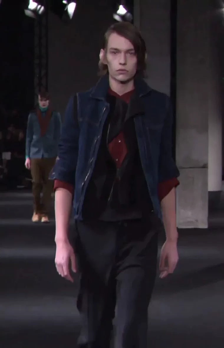 Ann Demeulemeester 16FW Blue Denim Jacket