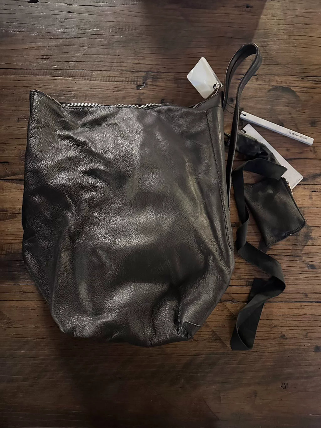 Rick Owens FW12 Black Mountain Bucket Bag