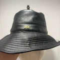 Dior Lambskin Slogan Logo Bucket Hat