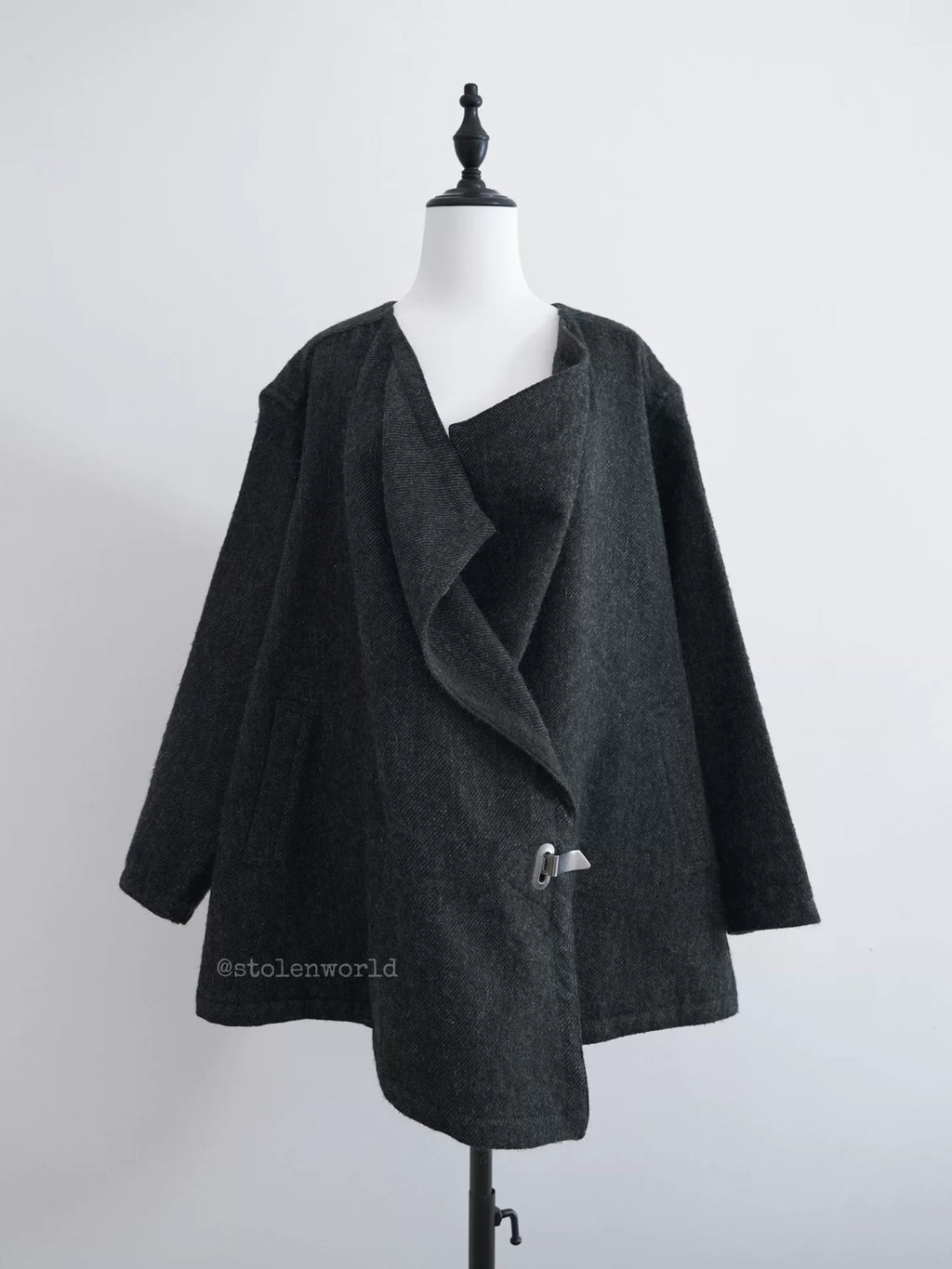 Issey Miyake 80s Wool Coat - Devines