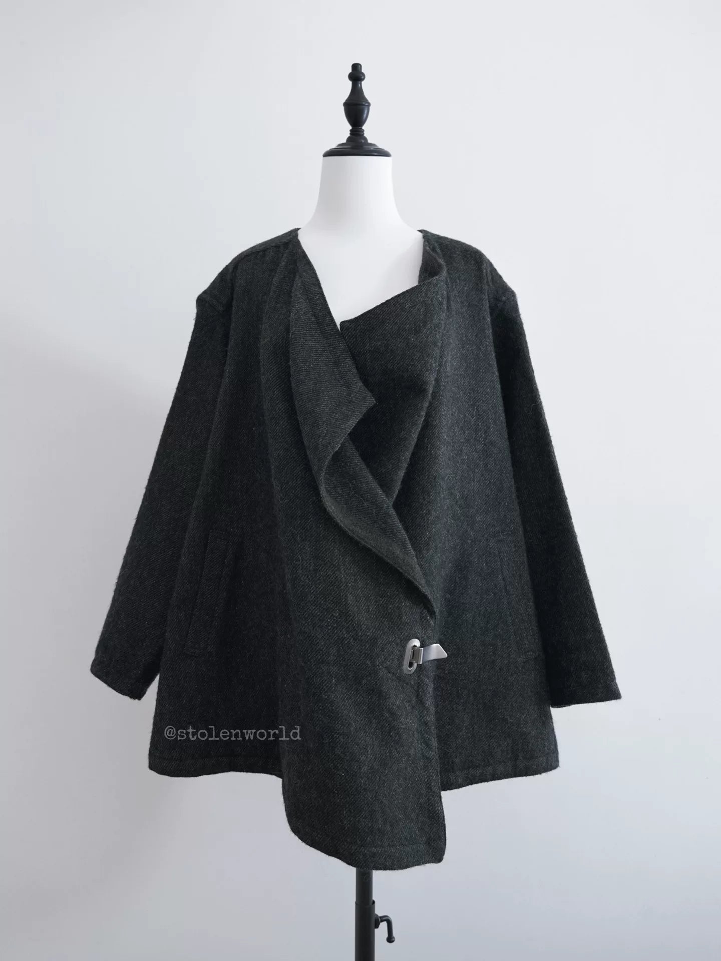 Issey Miyake 80s Wool Coat - Devines