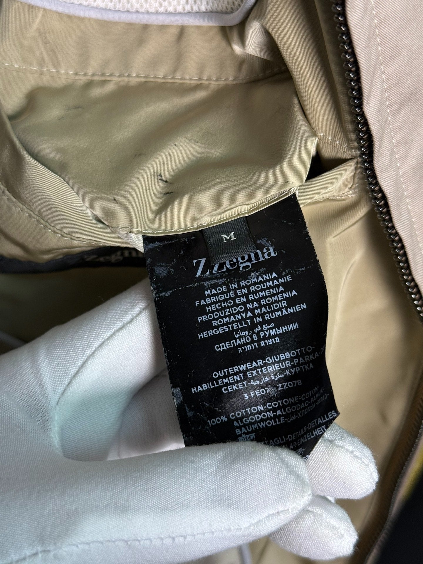 Zegna Color-Blocked Jacket