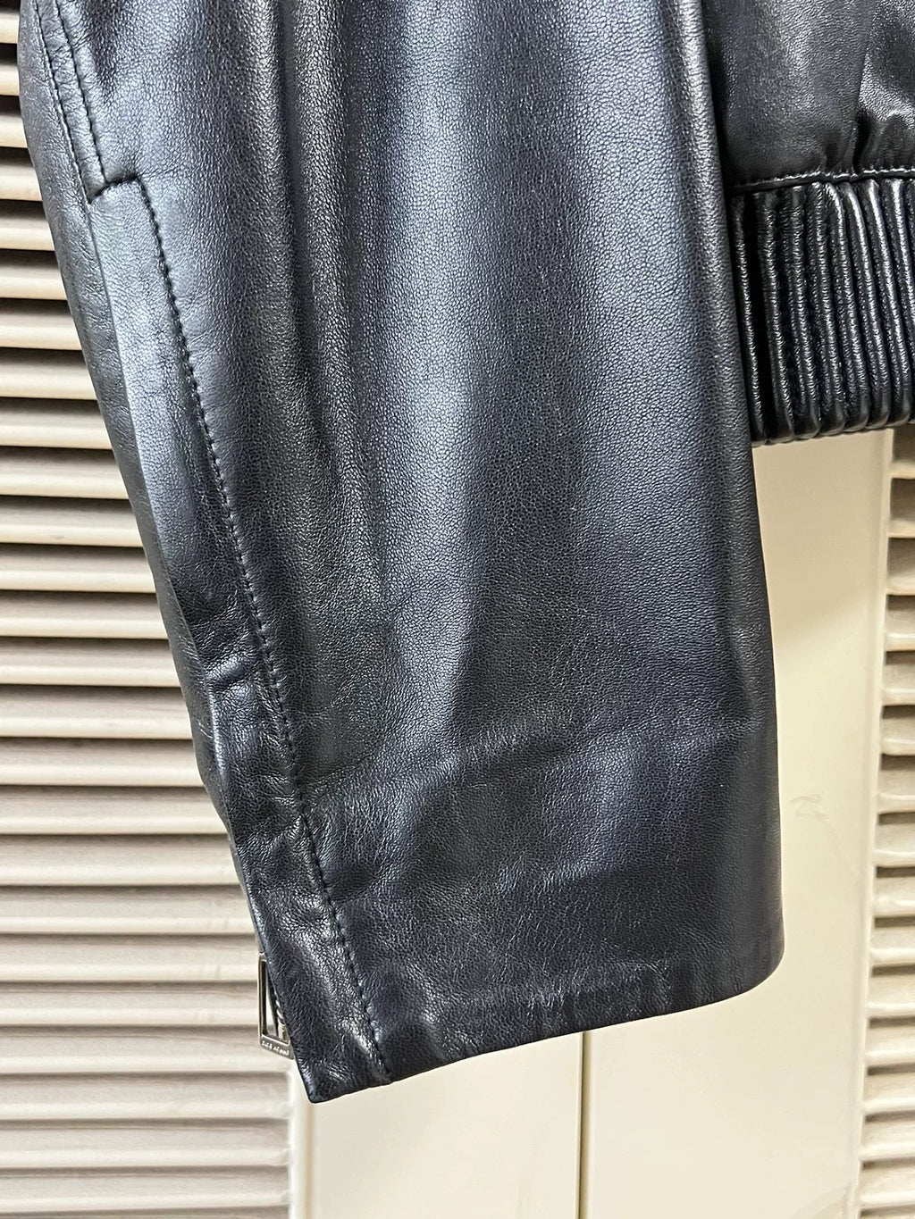 Dior Black Lambskin Biker Jacket