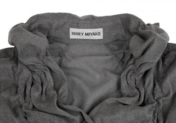 Issey Miyake Grey Pleated Jacket
