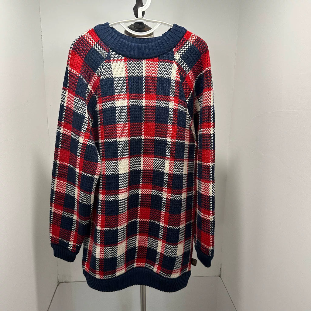 Louis Vuitton Red Blue Sweater