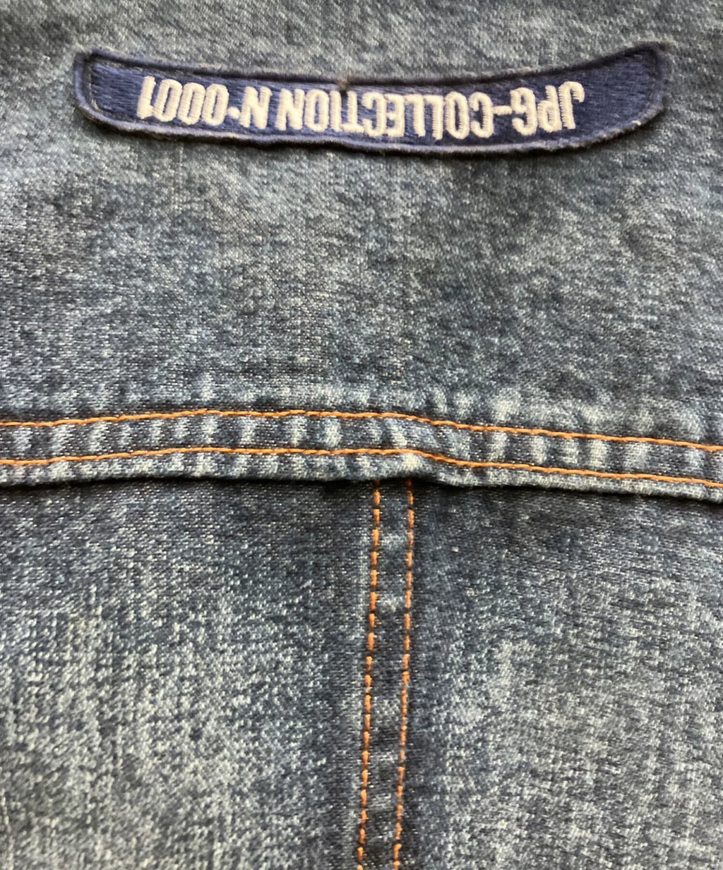 Jean Paul Gaultier Zip Belt Denim Vest