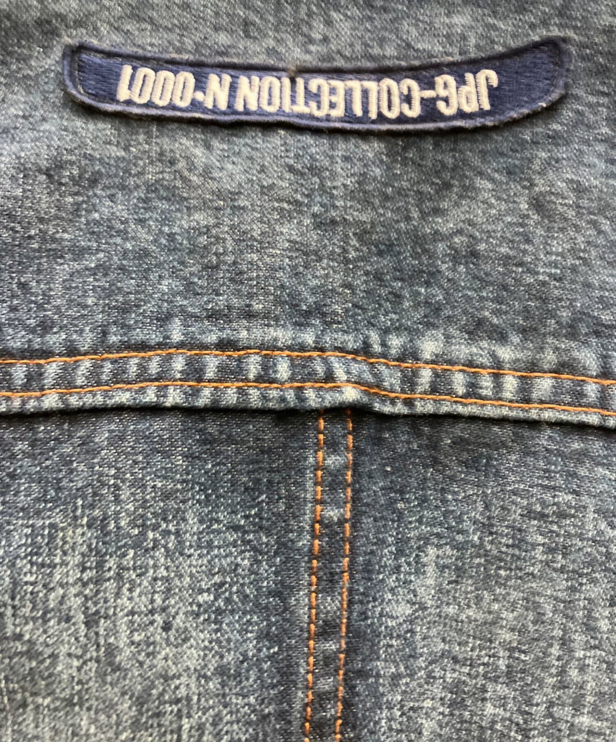 Jean Paul Gaultier Zip Belt Denim Vest