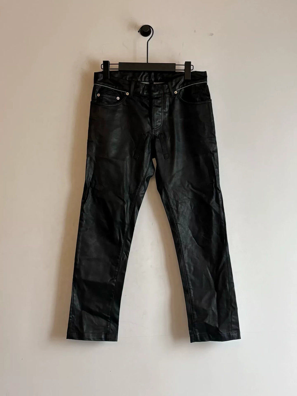 Balenciaga | 2010 Waxed Straight-Leg Jeans
