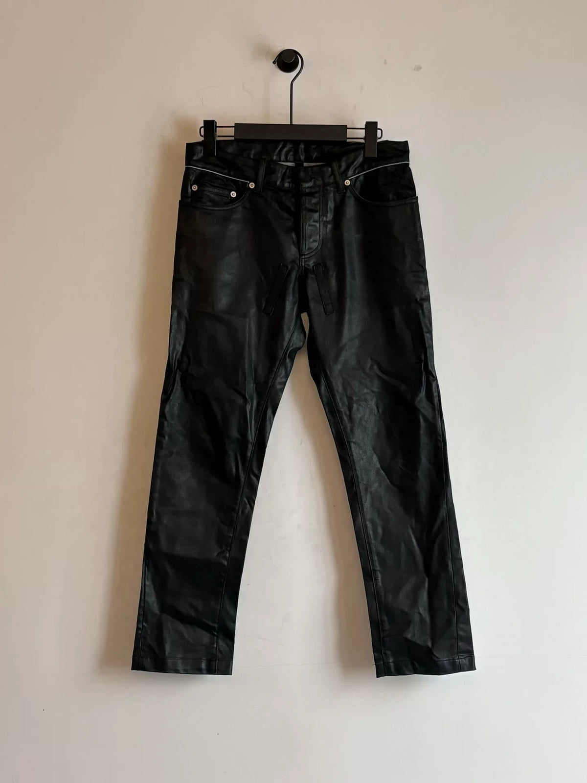 Balenciaga | 2010 Waxed Straight-Leg Jeans