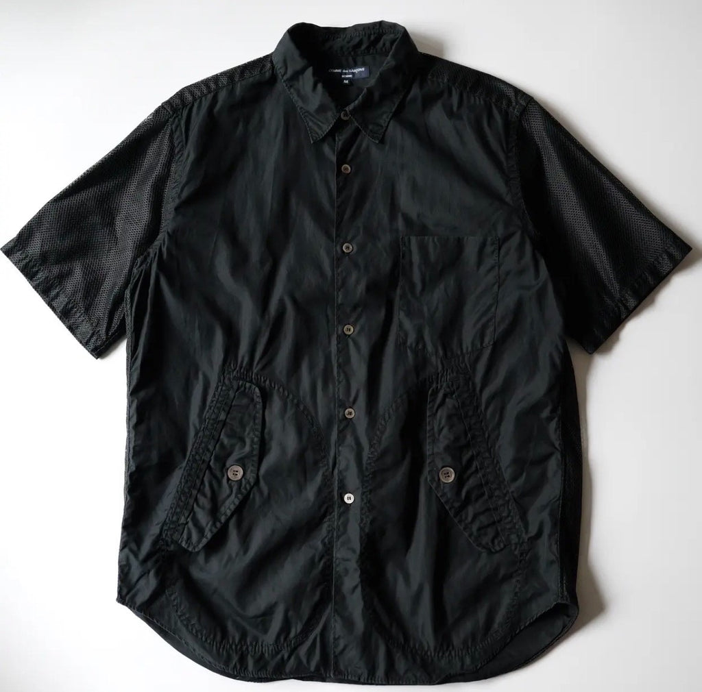 COMME des GARCONS SS05 Large Pocket Military Short Sleeve Shirt