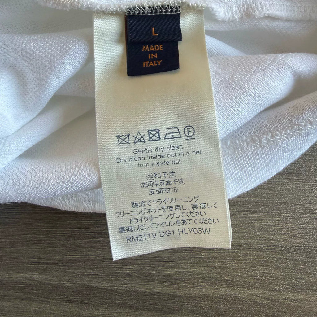 Louis Vuitton Tonal Monogram Full Print Short Sleeve Top