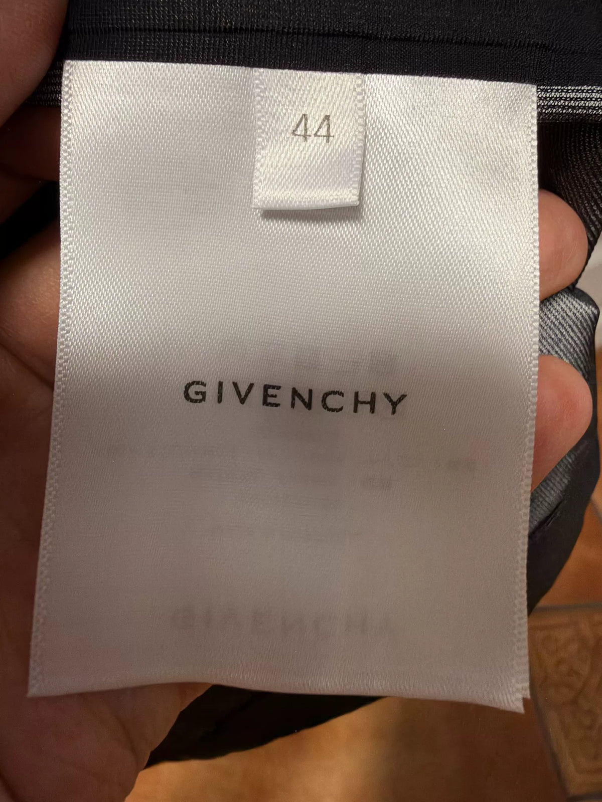 Givenchy Black Hooded Trench Coat