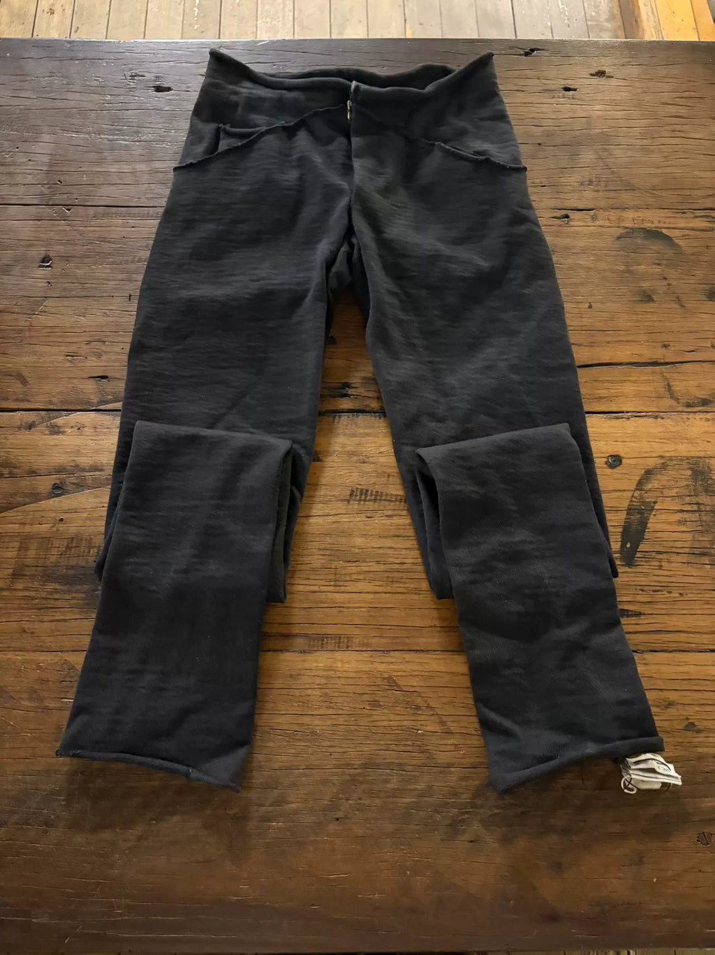 M.A+ FW15 Black 5 Pockets Cotton Trousers