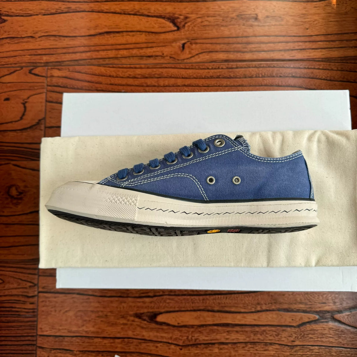 Visvim 24ss SKAGWAY LO CANVAS WMV Thin-sole Canvas Shoes