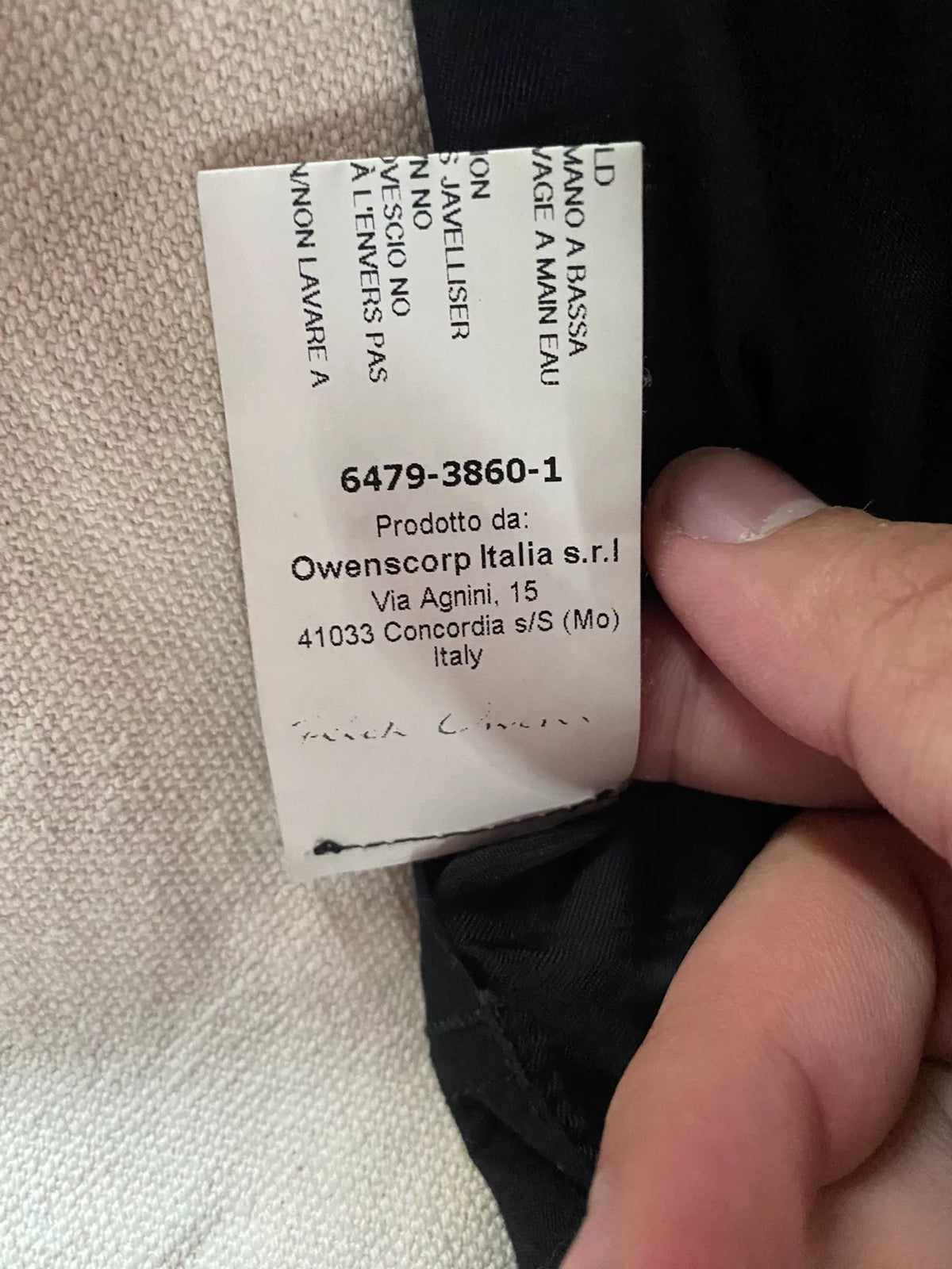 Rick Owens 16SS Runway Vest