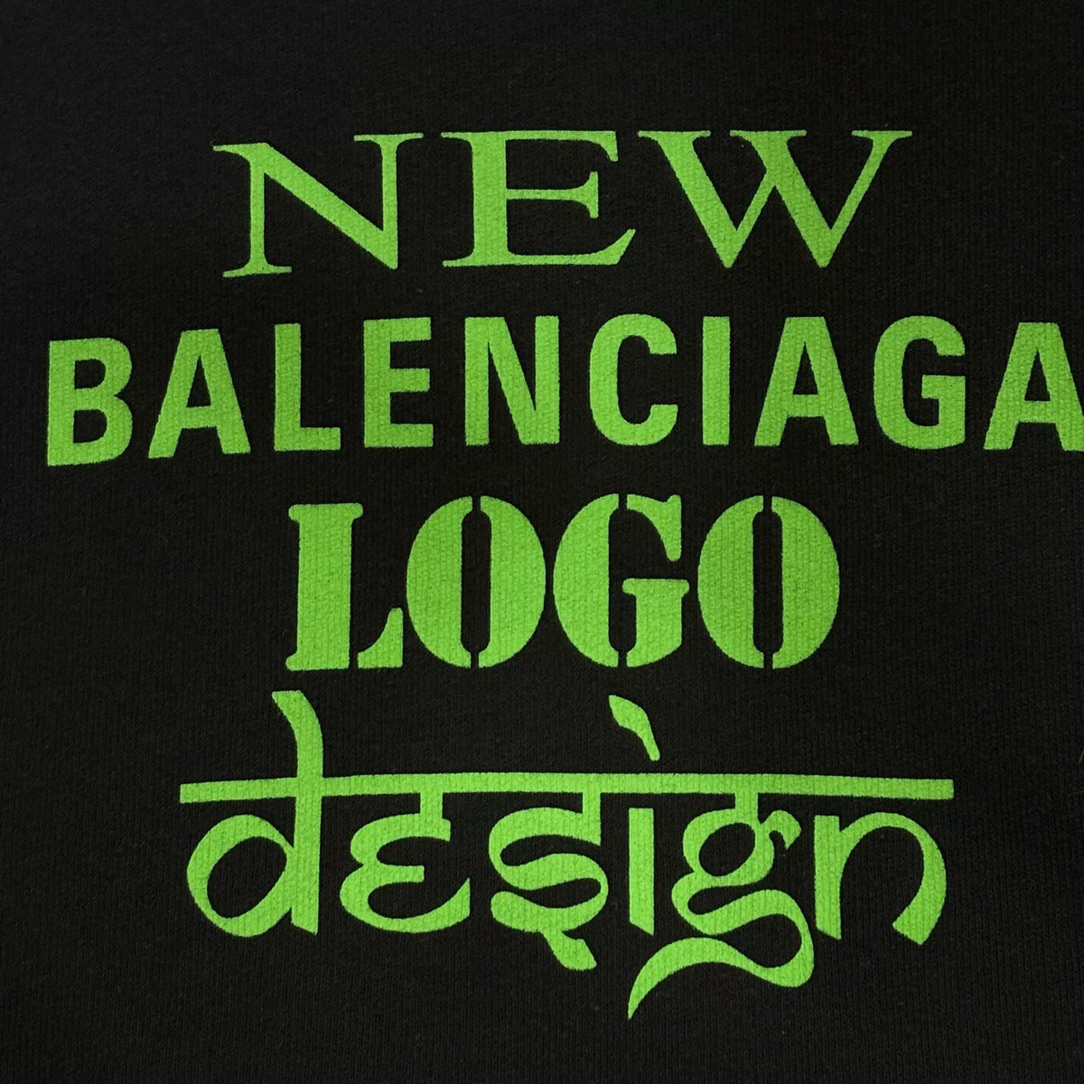 Balenciaga Runway Two‑Piece Double Hem Hooded Top