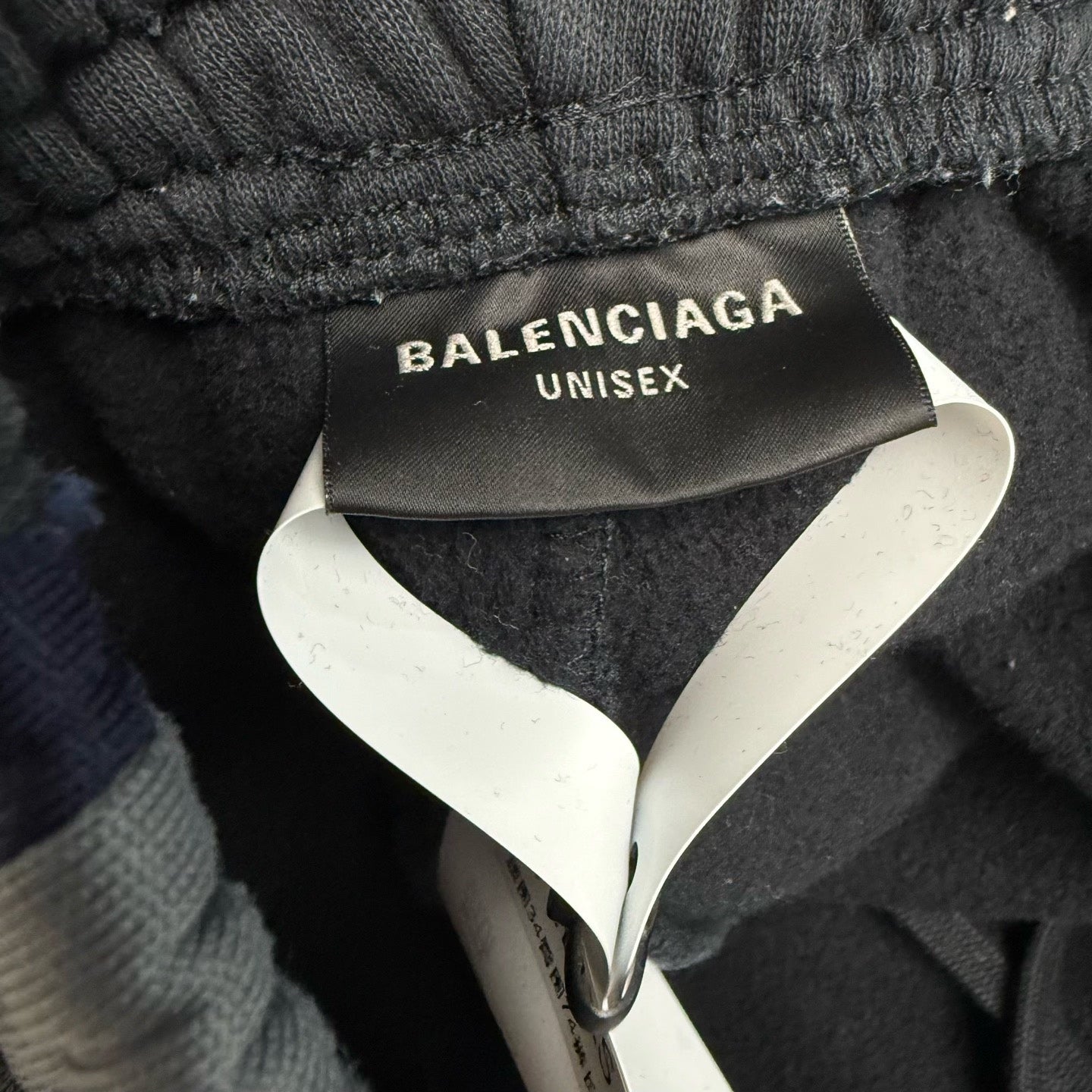 Balenciaga Patchwork Double-Ring Logo Sweatpants