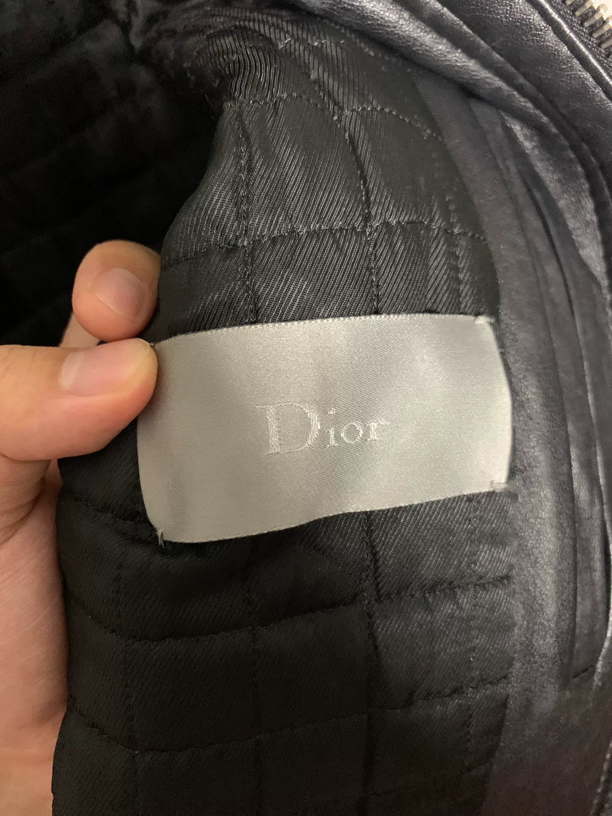 Dior Homme 08FW Sheepskin Leather Jacket worn by Ye