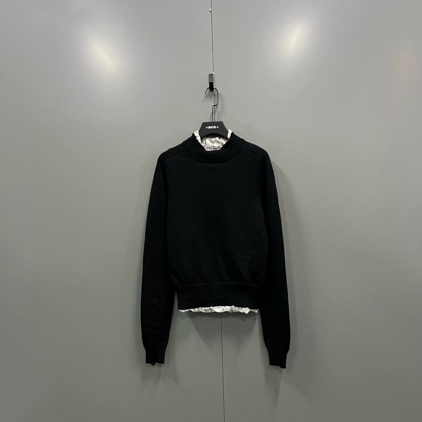 Maison Margiela Distressed Patchwork Knit Sweater