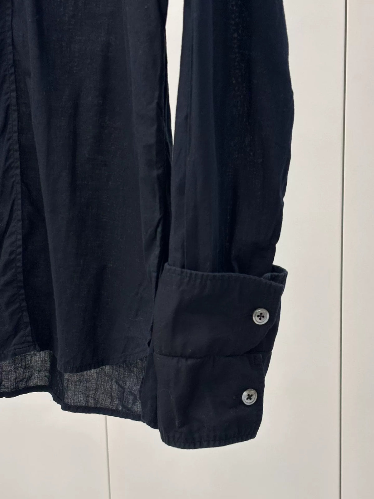 Ann Demeulemeester | 2000s Double-Collar Shirt